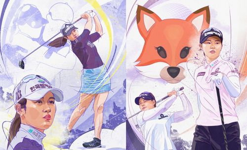 박현경(왼쪽)과 임희정의 NFT[갤럭시아SM 제공. 재판매 및 DB 금지]