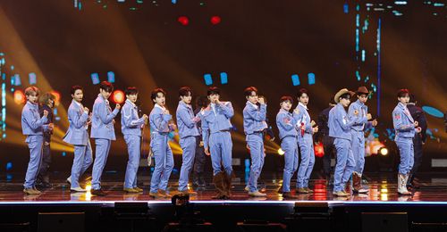 그룹 세븐틴[골든디스크 어워즈 사무국 제공. 재판매 및 DB 금지]