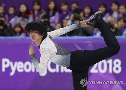 평창올림픽에 출전한 차준환[연합뉴스 자료사진]