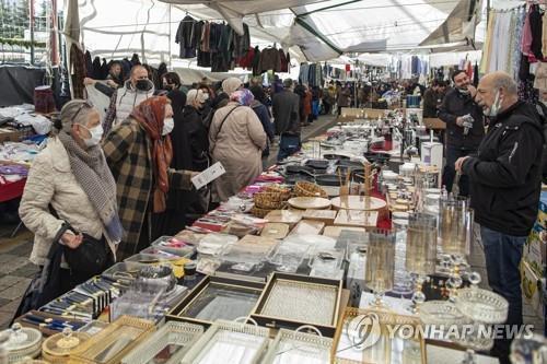 터키 이스탄불의 재래시장 [EPA 연합뉴스 자료사진. 재판매 및 DB 금지]