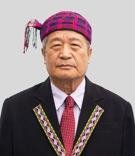 미얀마 민주진영 임시정부 국민통합정부의 두와 라시 라 대통령 대행. [두와 라시 라 대통령 대행 페이스북 캡처. 재판매 및 DB 금지]