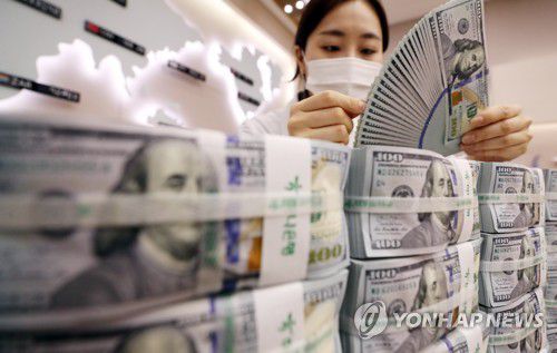 수출입 증가·서학개미 등에 작년 일평균 외환거래 '최대'[연합뉴스 자료사진]
