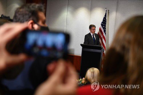 블링컨 미 국무장관[EPA=연합뉴스 자료사진. 재판매 및 DB 금지]