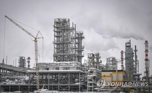 러시아 타네코 정유시설[타스 연합뉴스 자료사진. 재판매 및 DB 금지]