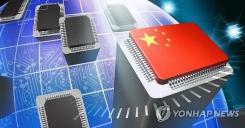 중국 반도체 굴기(PG)[김민아 제작] 일러스트