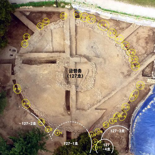 경주 금령총 전경[국립경주박물관 제공. 재판매 및 DB 금지]