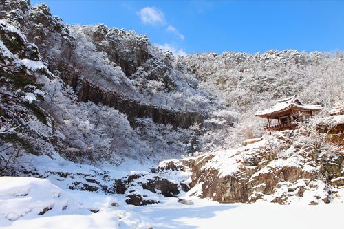 영덕 옥계 침수정의 겨울[영덕군 제공. 재판매 및 DB 금지]