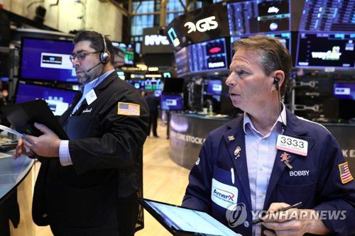 뉴욕증권거래소[로이터=연합뉴스]