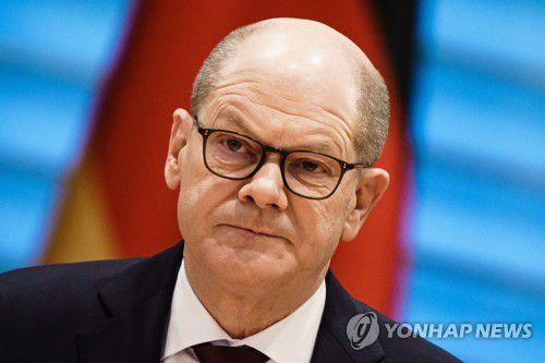 올라프 숄츠 독일 총리 [EPA 연합뉴스 자료사진. 재판매 및 DB 금지]