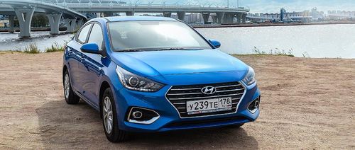 현대차 러시아 맞춤형 전략 모델 '쏠라리스'[현대차 홈페이지 캡처]