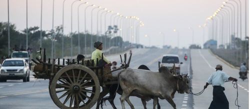 미얀마의 수도 네피도 중심 도로[이라와디 SNS 캡처. 재판매 및 DB 금지]