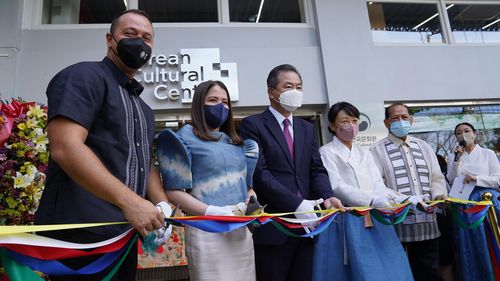지난 23일 열린 주필리핀한국문화원 개원식[한국문화원 제공. 재판매 및 DB 금지]