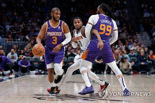 부상에서 복귀한 폴(3번)[로이터=연합뉴스] Mandatory Credit: Isaiah J. Downing-USA TODAY Sports