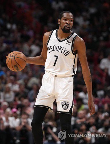 케빈 듀랜트[USA TODAY Sports=연합뉴스]