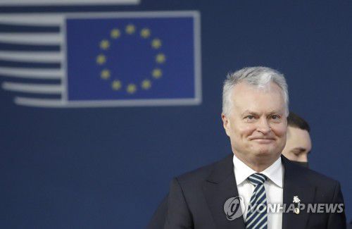 기타나스 나우세다 리투아니아 대통령[EPA 연합뉴스 자료사진. 재판매 및 DB 금지]