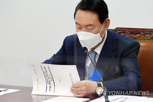 윤석열 대통령 당선인[인수위사진기자단]