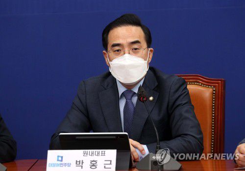 박홍근 "'검수완박' 4월 국회서 매듭…앞으로 기회 없을 것"[국회사진기자단]