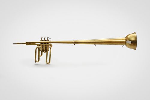 음고 조절이 가능한 저음 나발[국립국악원 제공. 재판매 및 DB 금지]