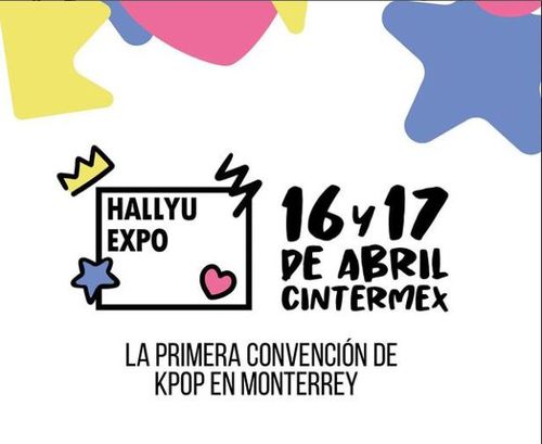 멕시코 몬테레이 '한류 엑스포' 포스터