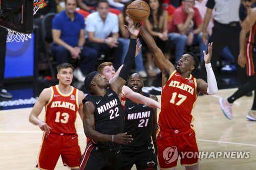 애틀랜타-마이애미 경기 모습[AP=연합뉴스]