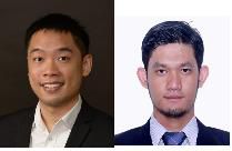 제3회 한-아세안 우수과기혁신상 수상자들(왼쪽부터)  싱가포르 국립대학교 얀웨이 룸 조교수, 인도네시아 과학원 바이오소재연구센터 무하마드 아들리 라한디 루비스 연구원