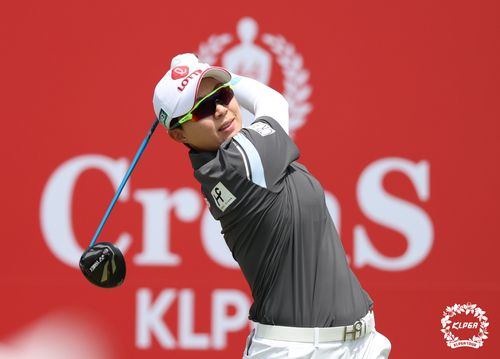 김효주의 티샷.[KLPGA 제공. 재판매 및 DB 금지]