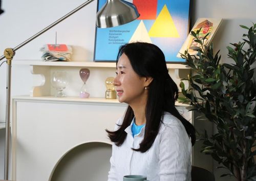 '둥실이네 떡집' 출간한 김리리 작가 [비룡소 제공]