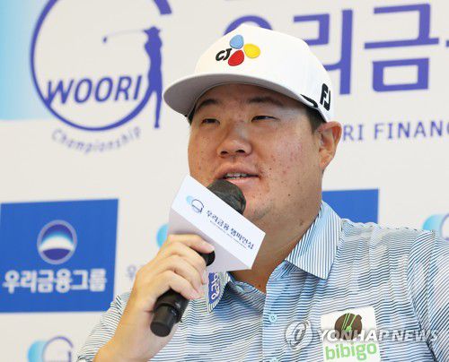 우리금융 챔피언십 참가하는 임성재(여주=연합뉴스) 홍기원 기자 = 10일 오후 경기도 여주시 페럼클럽에서 열린 '2022 KPGA 우리금융 챔피언십' 미디어데이에서 임성재 선수가 취재진 질문에 답하고 있다. 2022.5.10 xanadu@yna.co.kr