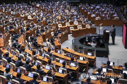 국회 본회의장[연합뉴스 자료사진]