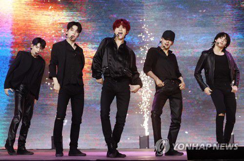 그룹 투모로우바이투게더(TXT), 네 번째 미니앨범 발표[연합뉴스 자료 사진]