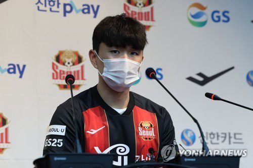 K리그 복귀 소감 말하는 황인범[연합뉴스 자료사진]