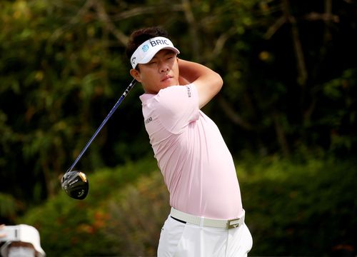 맹동섭의 드라이버 티샷.[KPGA 제공. 재판매 및 DB 금지]