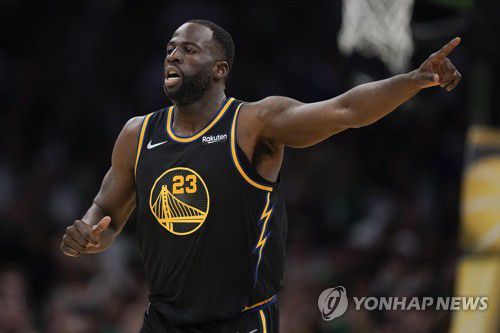 NBA 챔프전에서 부진을 거듭하는 드레이먼드 그린[AP=연합뉴스]