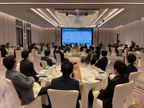 방콕 시내에서 열린 '팀코리아 네트워크의 날' 행사 모습. 2022.6.14(방콕=김남권 특파원)