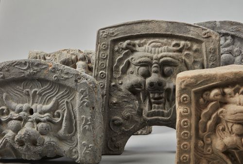 사천왕사와 전 황복사지 출토 기와[국립경주박물관 제공. 재판매 및 DB 금지]