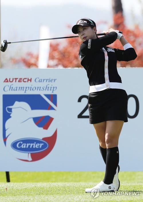 황예나의 스윙.[연합뉴스 자료 사진]