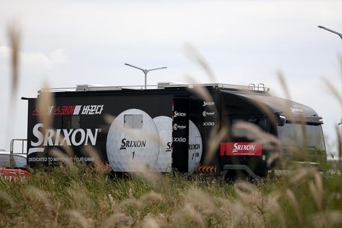 KPGA 스릭슨투어 대회장에 출동한 스릭슨 투어밴.[던롭스포츠코리아 제공. 재판매 및 DB 금지]