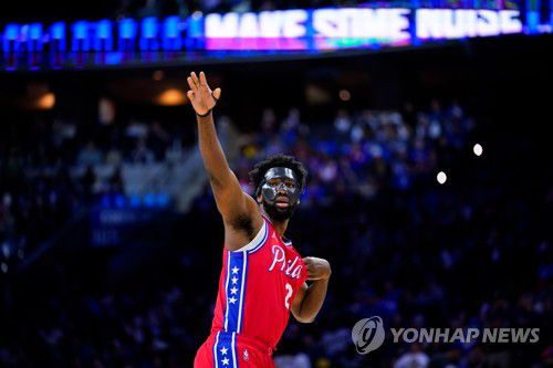 NBA 간판 센터 조엘 엠비드[AP=연합뉴스]