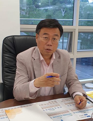 신상진 성남시장 당선인[촬영 이우성]