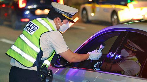 음주 단속 모습[연합뉴스 자료사진]