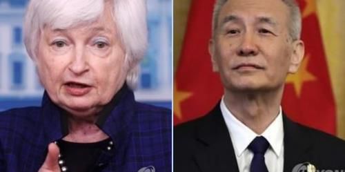 옐런(좌)과 류허[로이터. AP 사진 합성]