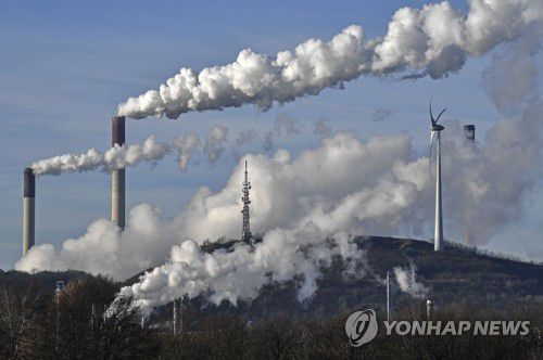 독일 석탄발전소 모습[AP 연합뉴스 자료사진. 재판매 및 DB 금지]