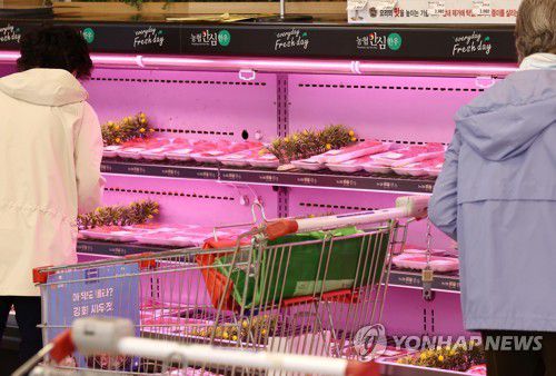 오름세 지속되는 물가[연합뉴스 자료사진]