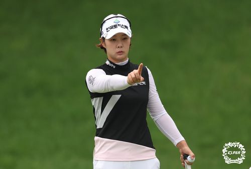 평균타수 2위 박지영.[KLPGA 제공. 재판매 및 DB 금지]