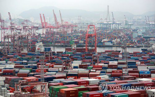 부산항 신선대부두 [연합뉴스 자료사진]