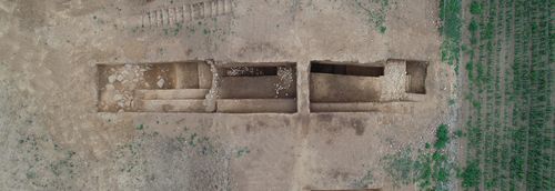 파주 육계토성 성토 중심 구간 전경[국립문화재연구원 제공. 재판매 및 DB 금지]