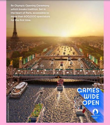 파리올림픽 홍보하는 포스터[파리올림픽·패럴림픽 홈페이지 캡처. 재판매 및 DB 금지]