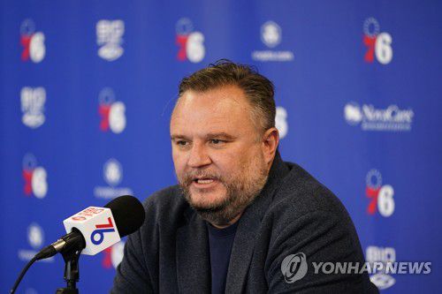 대릴 모리 필라델피아 세븐티식서스 단장[AP=연합뉴스]