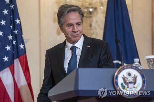 토니 블링컨 미 국무부 장관 [EPA 연합뉴스 자료사진. 재판매 및 DB 금지]