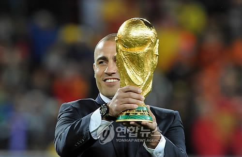 2010 남아공 월드컵 당시 파비오 칸나바로[EPA=연합뉴스]